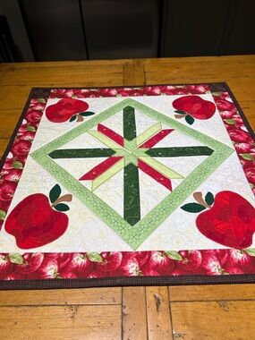 Kimberbell cuties quilted table topper